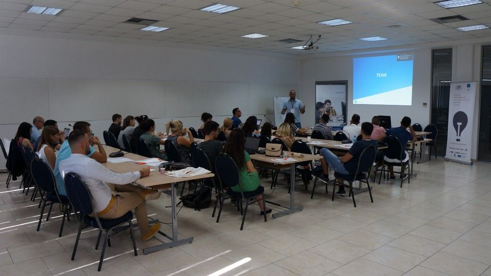 ‘How to startup’ BIESS 2017 — Alen Saqe CEO & Oni Saqe CMO at Dentem, Polis University.