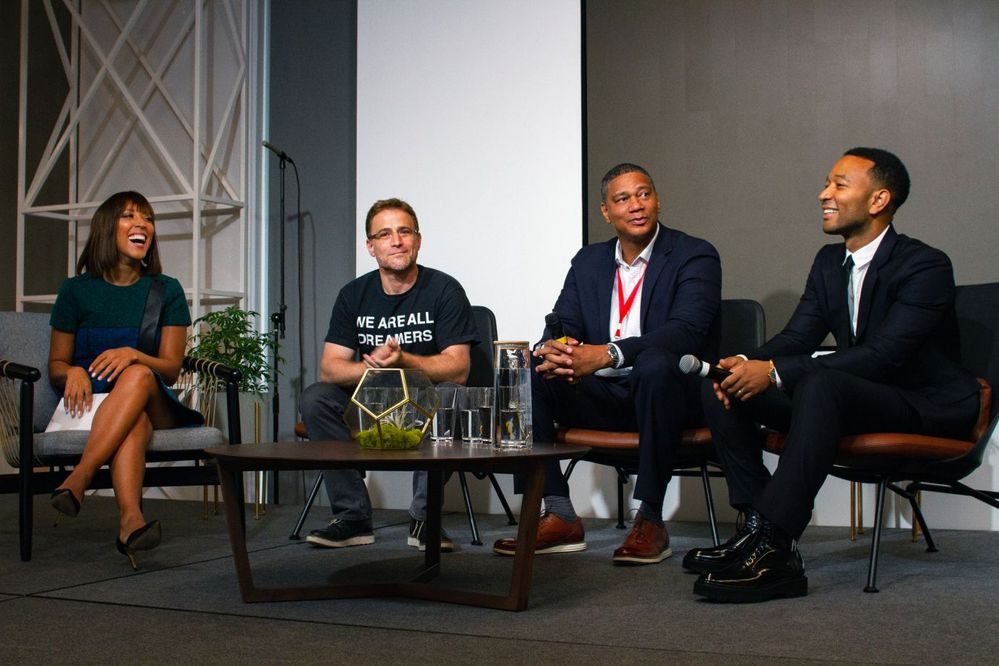 We are grateful to Robin Thede, Kenyatta Leal, and John Legend for being our partners and launching Next Chapter with us last week.