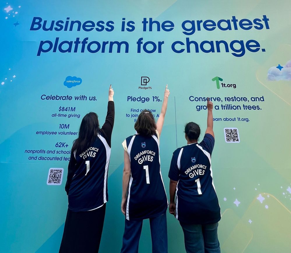 Pledge 1% Pop-up: Dreamforce