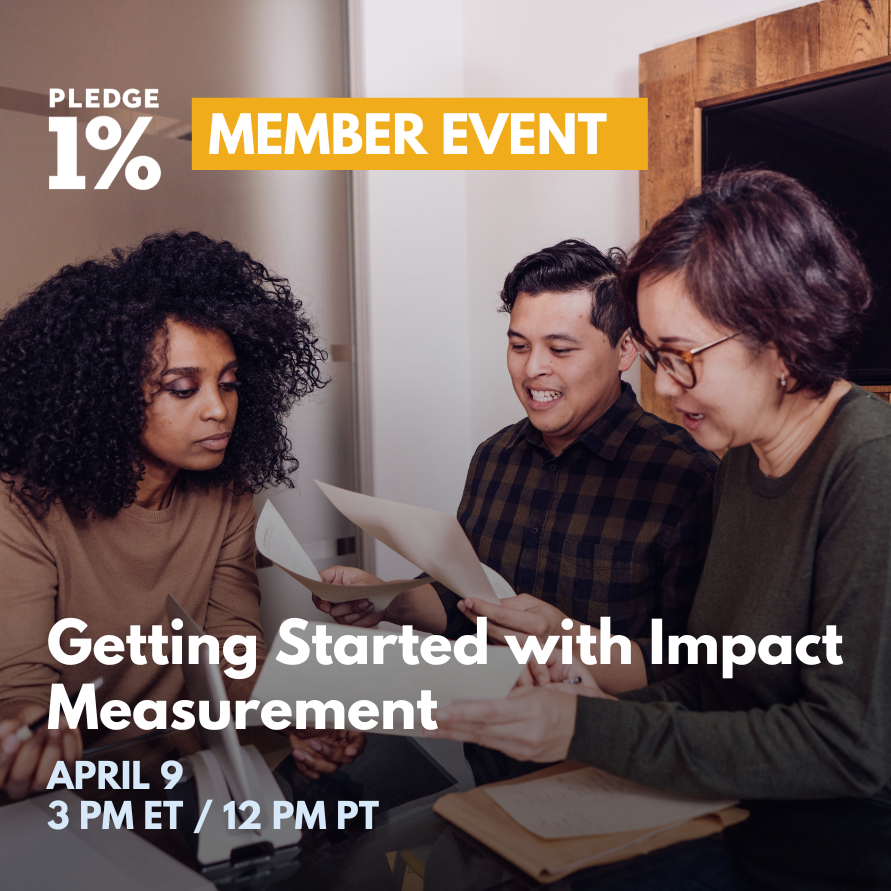 Upcoming Webinar: Measuring Impact - Getting Started